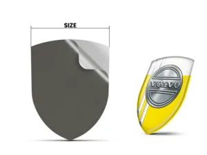 Volvo Auto Decal Stickers Pro Max Resilient Elegant Layout